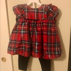 Puppy & Julie Christmas outfit